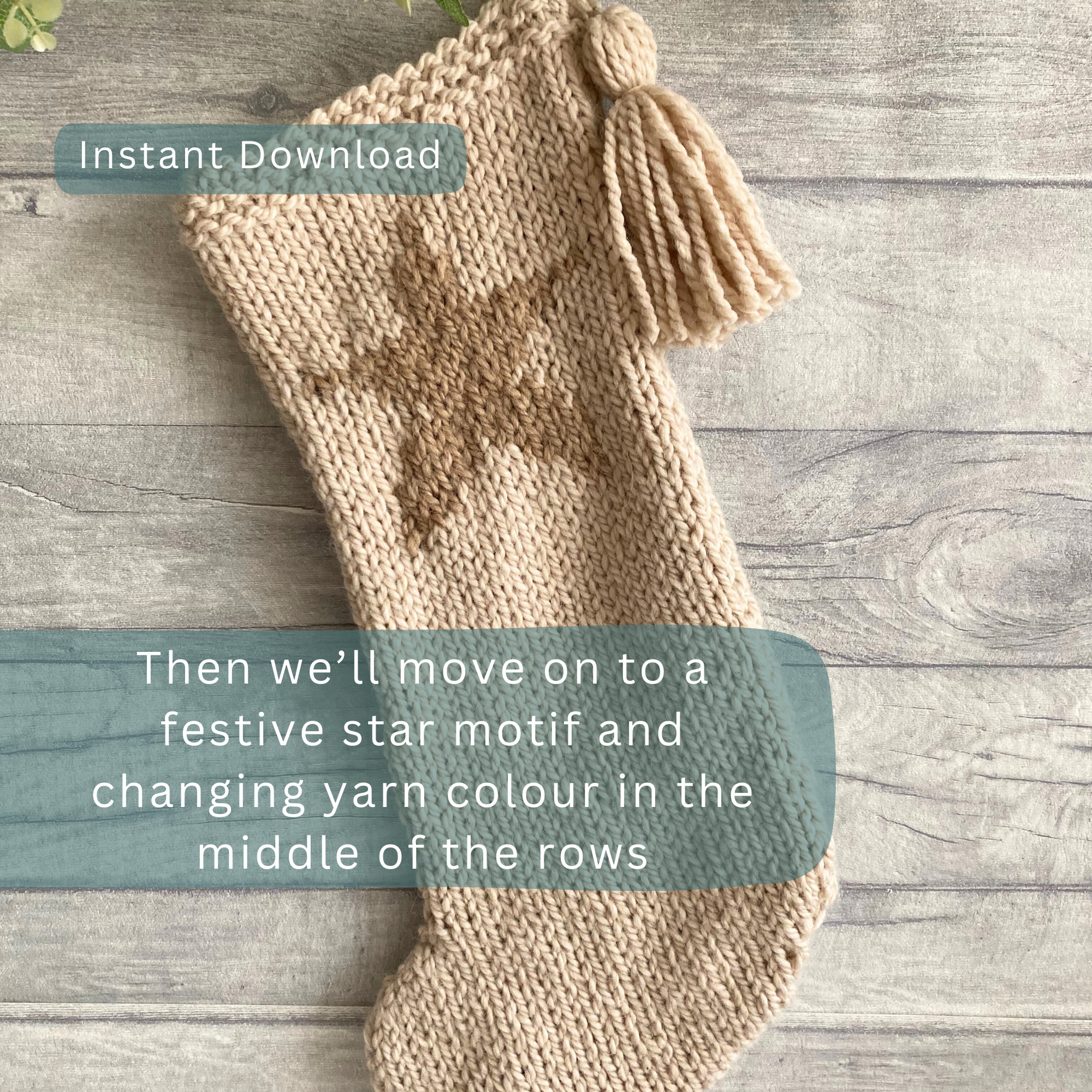 Beginner Christmas Stocking Knitting Patterns Bundle, Patterns For Working With Colour