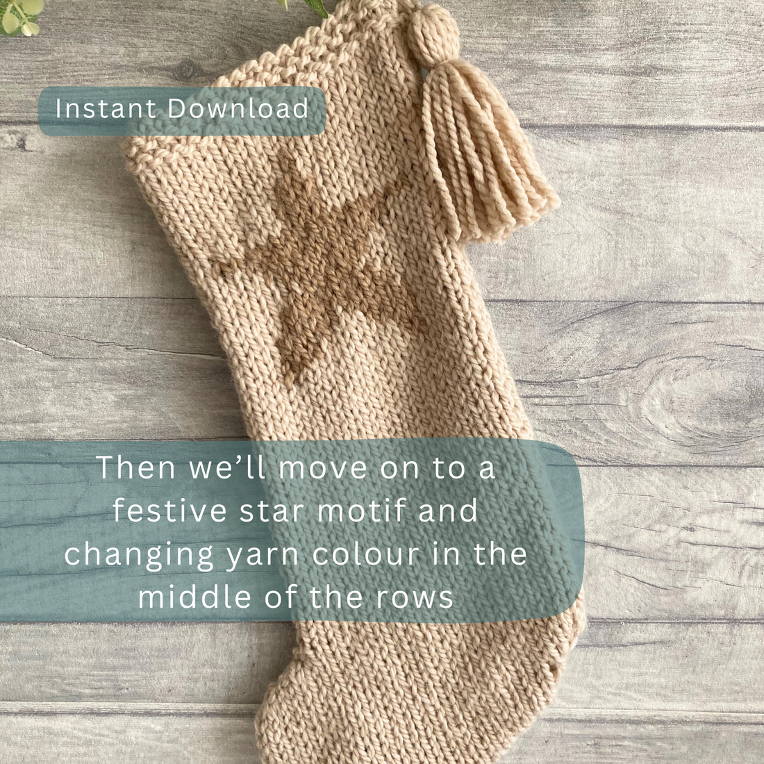Beginner Christmas Stocking Knitting Patterns Bundle, Patterns For Working With Colour
