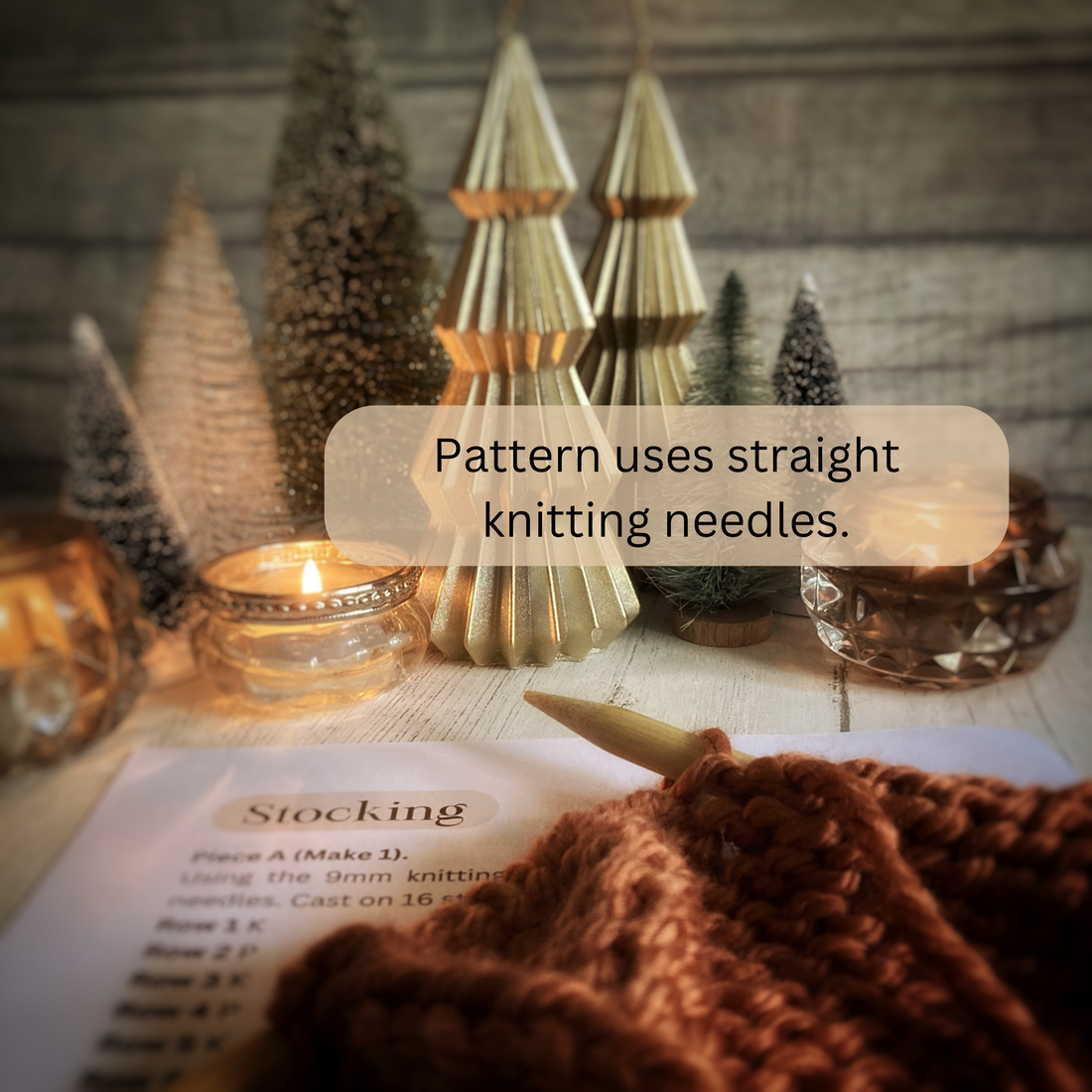 Beginner Christmas Stocking Knitting Patterns Bundle, Patterns For Working With Colour